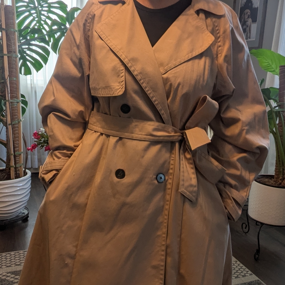 Classic Tan Trench Coat